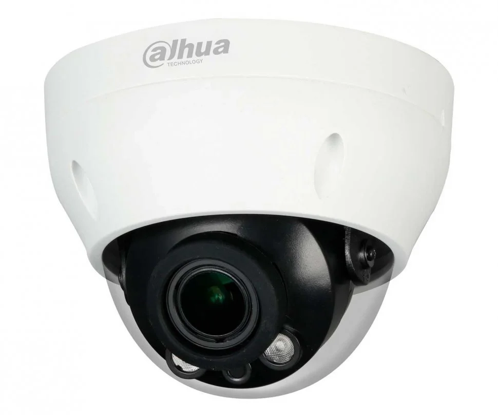 DAHUA DH-HAC-D3A21P-Z Уличная купольная HDCVI-видеокамера 2Мп, 1/2.7” CMOS, моторизованный объектив 2.7~12мм, IP67, корпус: металл, пластик