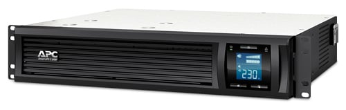 ИБП APC by SE - Smart-UPS C 3000 ВА/2100 Вт, Line-Interactive, in (230V 1xIEC-320 C20), 8xIEC-320 C13, 1xIEC-320 C19, Hot Swap User Replaceable Batteries, LCD, Rack, 2U, RM, цвет чёрный, SMC3000RMI2U