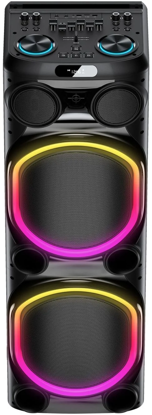 Колонка SUPRA <SMB-1300> (200W, Bluetooth, USB,  microSD, FM, Li-Ion)
