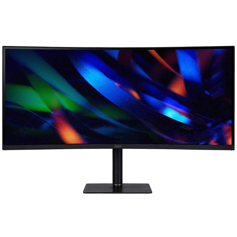 Монитор Bad Pack 34" ACER Nitro CZ342CURVbmiphuzx Black (Curved 1000R Black, 21:9, VA, 3440x1440, 1 / 0,5ms, 300cd, 180Hz, 1xHDMI(2.0) + 1xDP(1.4) + 1xType-C(65W) + Audio out + USB2.0+USB-B (2up 2down), Speakers 3Wx2, FreeSync Premium, HDR 10, H.Adj. 110, Delta E<2)
