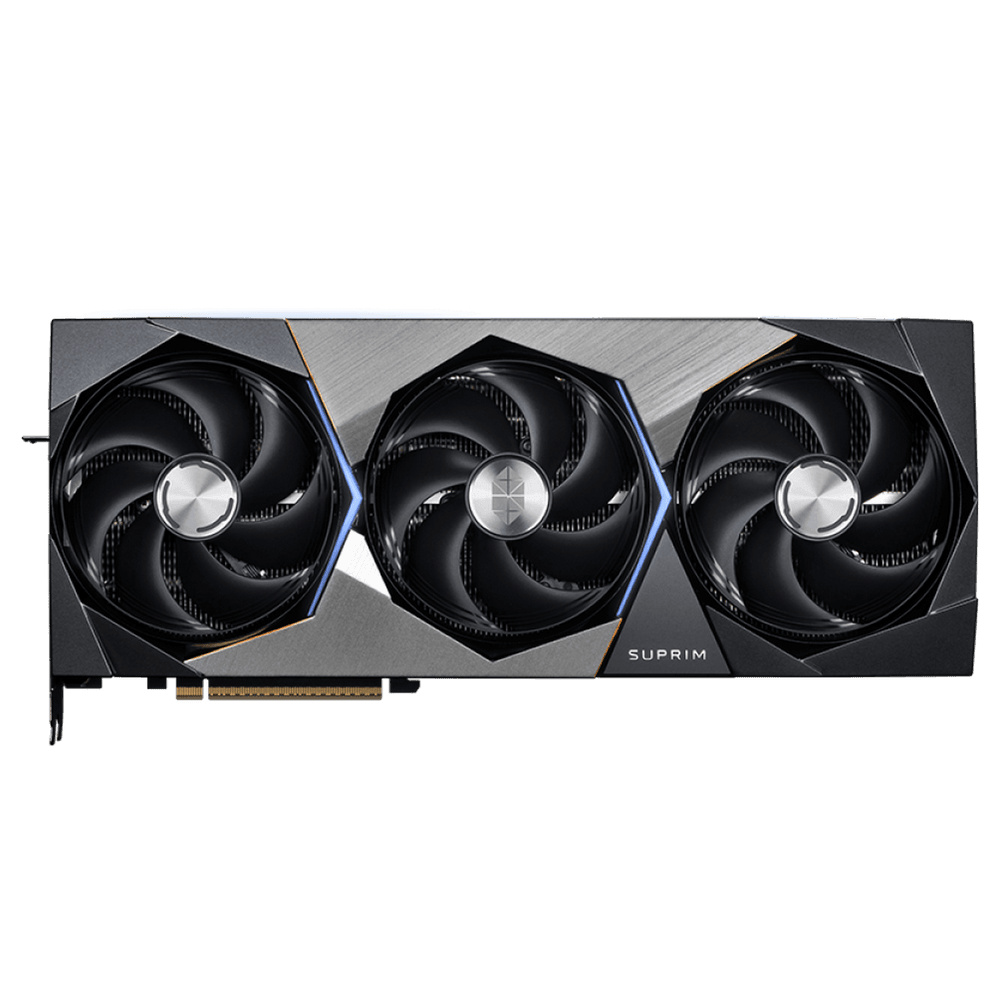 Видеокарта MSI Bad Pack RTX5080 SUPRIM SOC 16GB GDDR7 256bit 3xDP HDMI 3FAN RTL