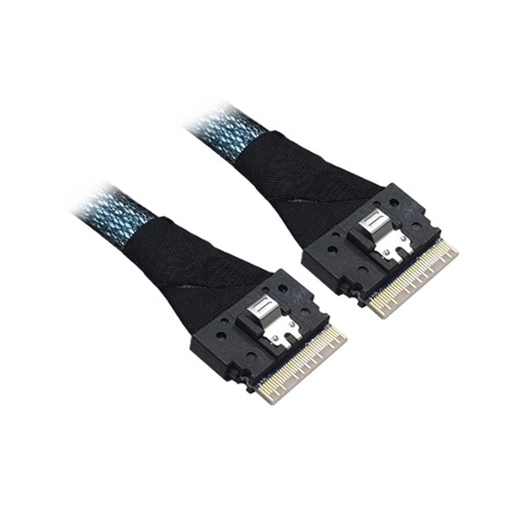 Кабель данных Luxshare, SFF-8654 (x8) -> SFF-8654 (x8), 12 Гб/с, 1 м, L285SL027-SD-R