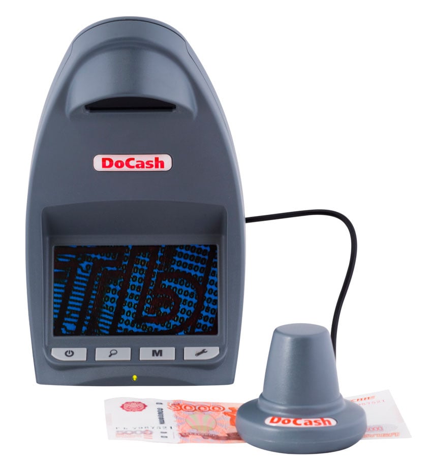 Детектор банкнот DoCash Lite D просмотровый (9206)