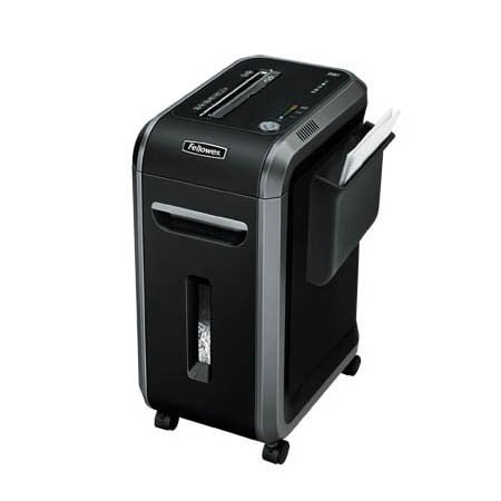 Уничтожитель документов Fellowes Powershred99Ci 100% Jam Proof, SafeSense,авт., 4х38 мм, 17 лст., 34 лтр., уничтожает: скобы, карты, скрепки (FS-46910)