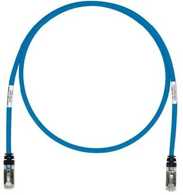 Патч-корд Panduit STP6X6MBU, S/FTP, RJ-45, кат.6А, 6м, синий