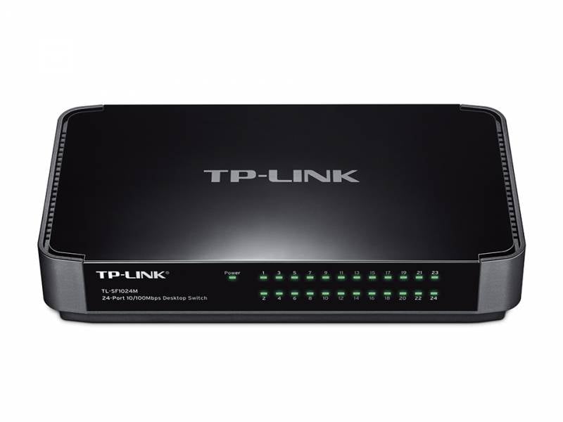 Коммутатор TP-Link TL-SF1024M, 24×10/100 Мбит/с, Desktop