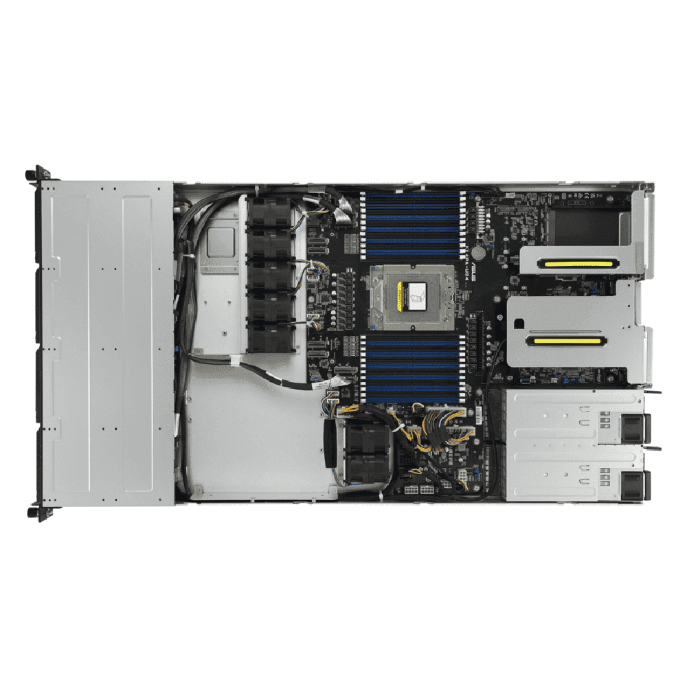 Сервер Crusader Squire 1145R (Rack 1U, Epyc 9754 (128C/256T, 2.2 GHz, 256 MB), 12x64GB DDR5 DIMM ECC reg., 2x480GB SSD SATA, 9560-8i + CVM, 2x1Gb/s RJ-45, 2x1600W, No OS)