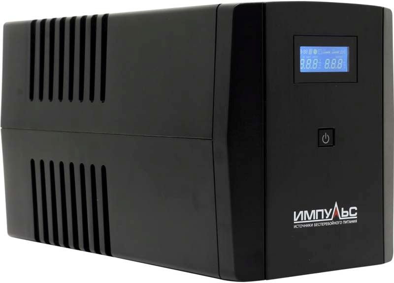 ИБП Импульс - ЮНИОР СМАРТ 1500 ВА/900 Вт, Line-Interactive, in (220V / 230V / 240V Сетевой шнур (Schuko)), 4xSchuko, LCD, Tower, цвет чёрный, JS15223