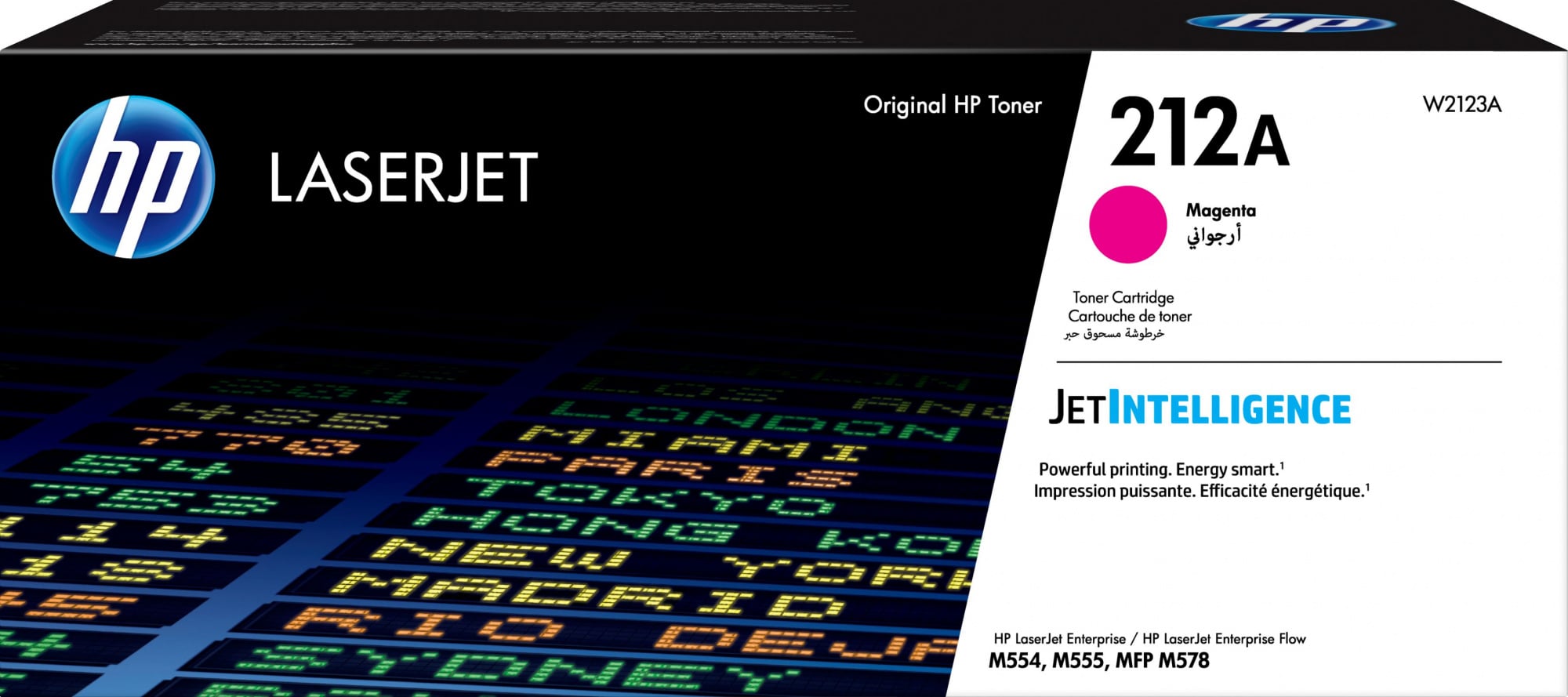 Тонер-картридж HP 212A Magenta для Color LJ Enterprise M555dn/M555x/M554dn MFP M578dn/M578f Flow MFP M578c (4500 стр) ( W2123A )