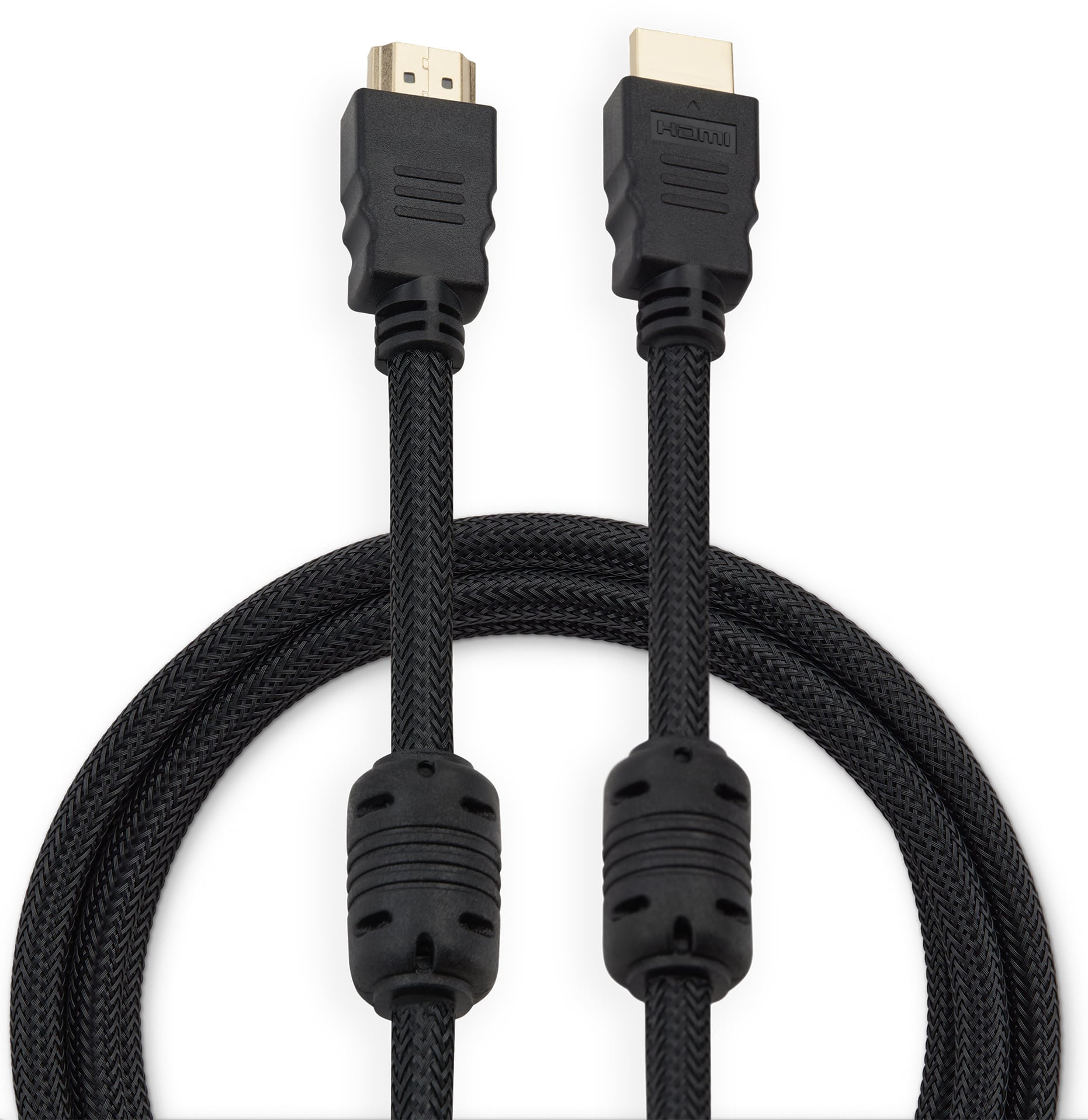 Кабель аудио-видео Buro HDMI (m)/HDMI (m) 2м.  феррит.кольца  позолоч.конт.  черный (HDMI-V1.4-2MC)