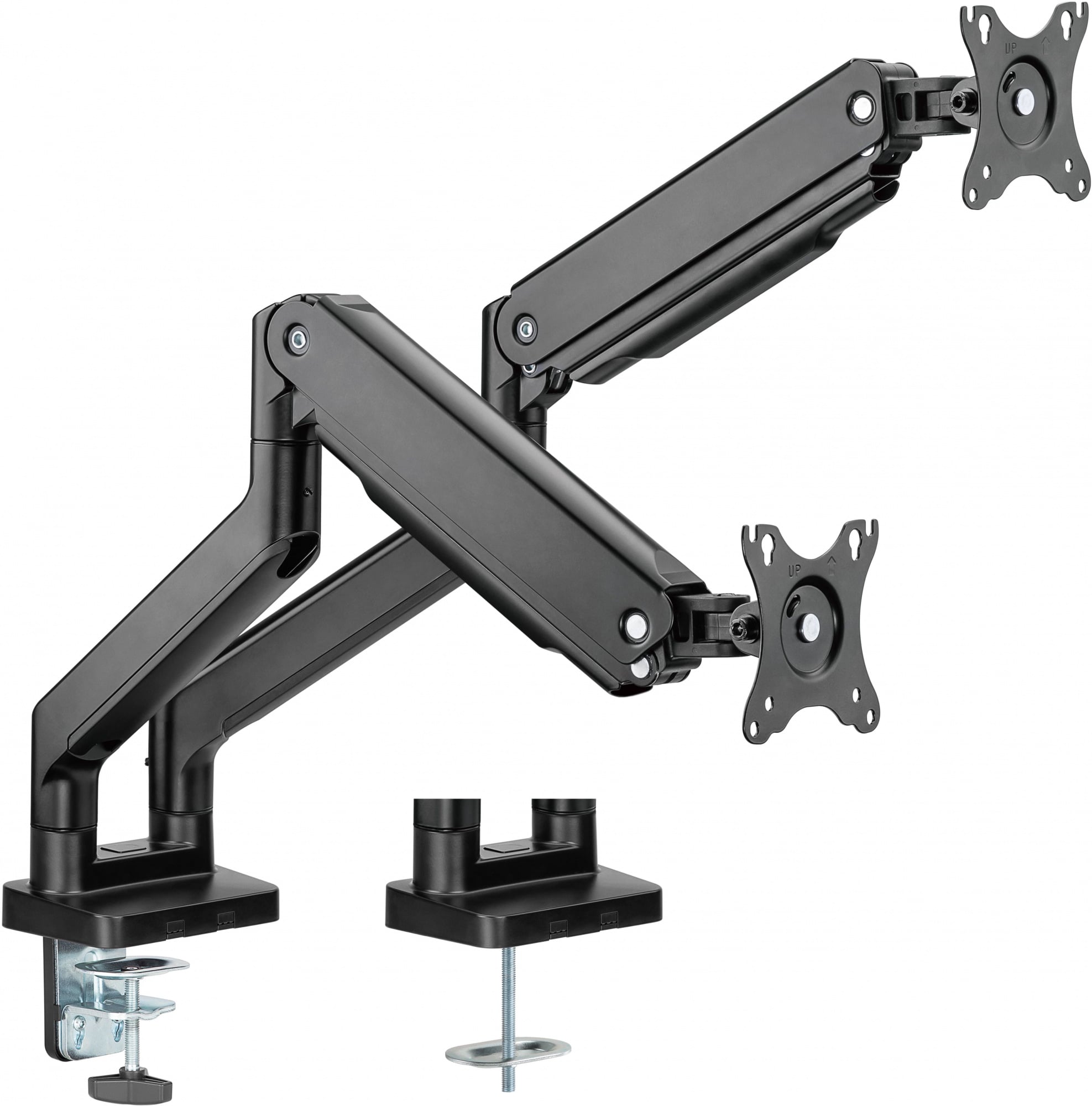 Кронштейн для мониторов Ultramounts UM731 черный 17"-35" макс.16кг крепление к столешнице поворот  и  наклон