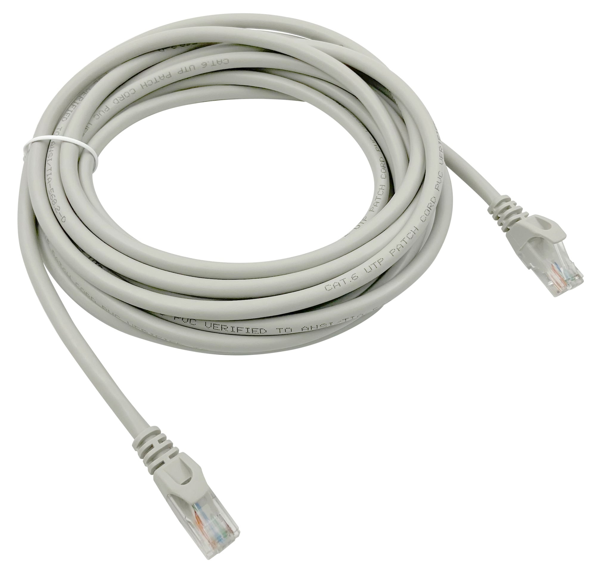 Патч-корд Buro UTP-6-5M-G UTP 4 пары cat.6 CCA molded 5м серый  RJ-45 (m)-RJ-45 (m)