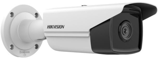 Камера видеонаблюдения HIKVISION - DS-2CD2T23, IP-камера, 1920 x 1080, 2.8мм, CMOS 1/2.8", angle of view 127°, 25fps, 10/100Mb/s, microSD, IP67, DS-2CD2T23G2-4I(2.8MM)(D)