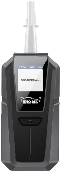 ALT-2000 Алкотестер Sho-Me  электрохимический  черный