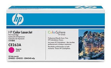 Картридж лазерный HP 648A CE263A пурпурный бар.в компл. (11000стр.) для HP CLJ CP4525