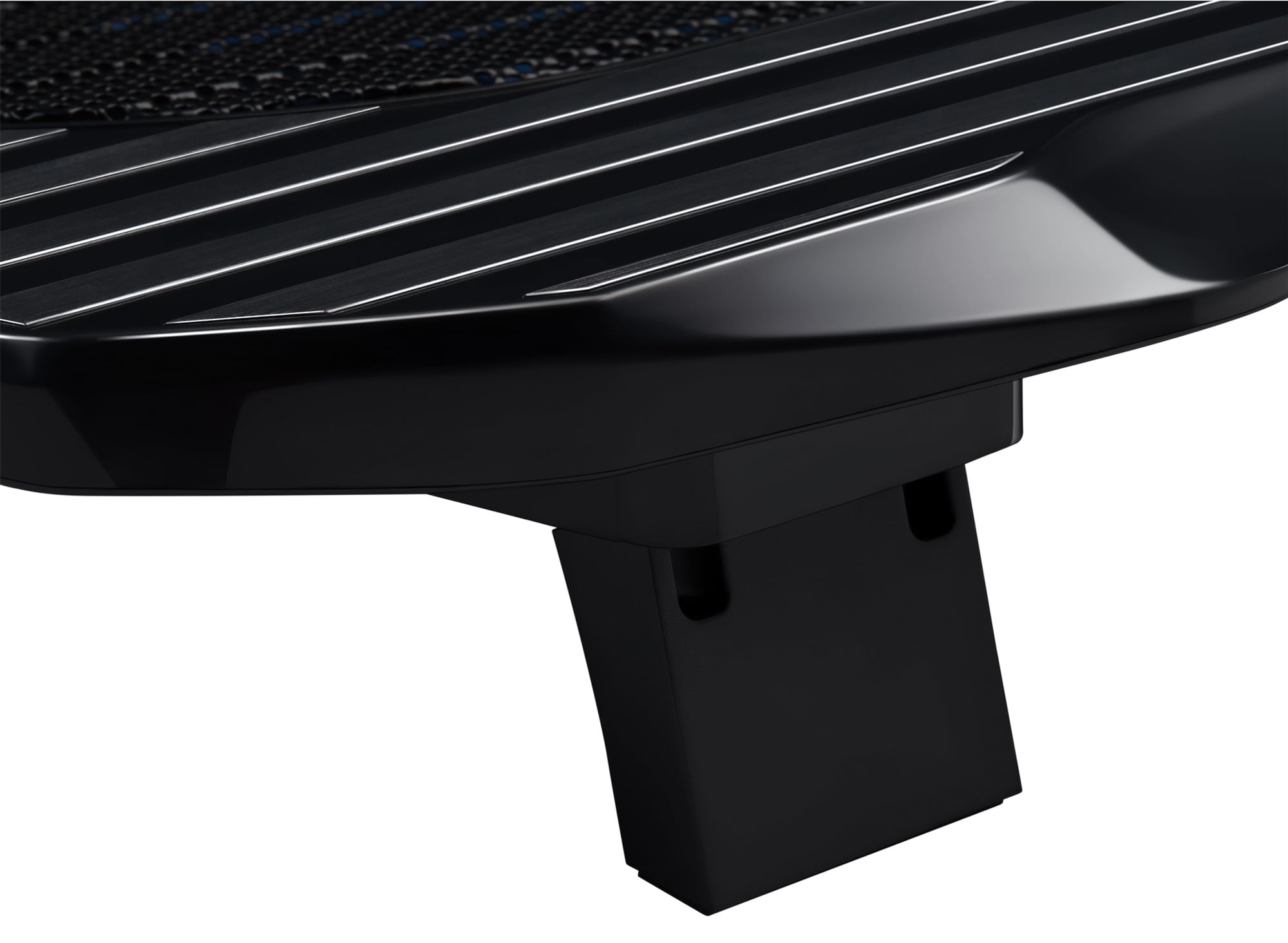 BURO Подставка для ноутбука 15.6"357x265x33mm 1xUSB 1x 140mmFAN 345г металлическая сетка/пластик черный (BU-LCP156-B114)