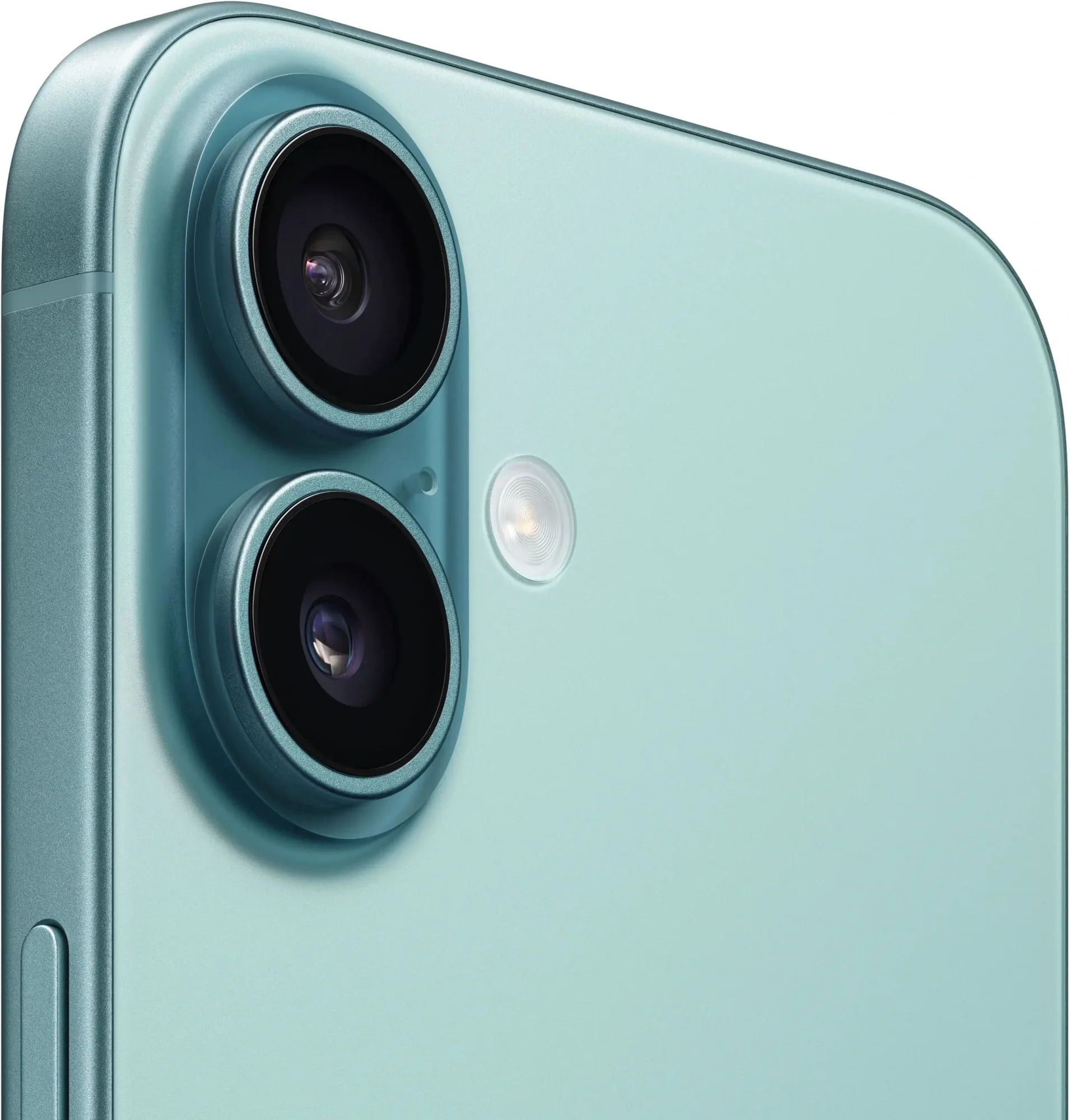 Смартфон Apple A3287 iPhone 16 256Gb бирюзовый моноблок 3G 4G 1Sim 6.1" 1179x2556 iOS 18 48Mpix 802.11 a/b/g/n/ac/ax/be NFC GPS Protect