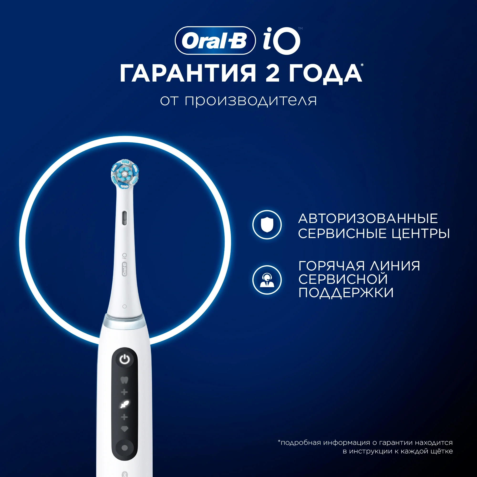 Зубная щетка электрическая Oral-B iO Series 5 iOG5.1A6.1WT белый