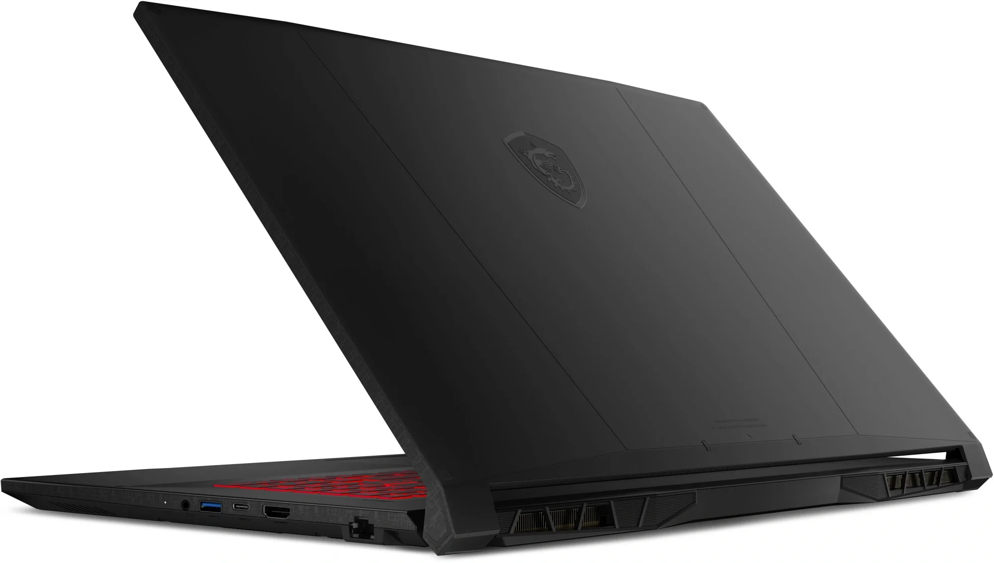 Ноутбук MSI Katana 17 B12UCX-1604XRU Core i5 12450H 16Gb SSD512Gb NVIDIA GeForce RTX 2050 4Gb 17.3" IPS FHD (1920x1080) без ОС black WiFi BT Cam (9S7-17L541-1604)