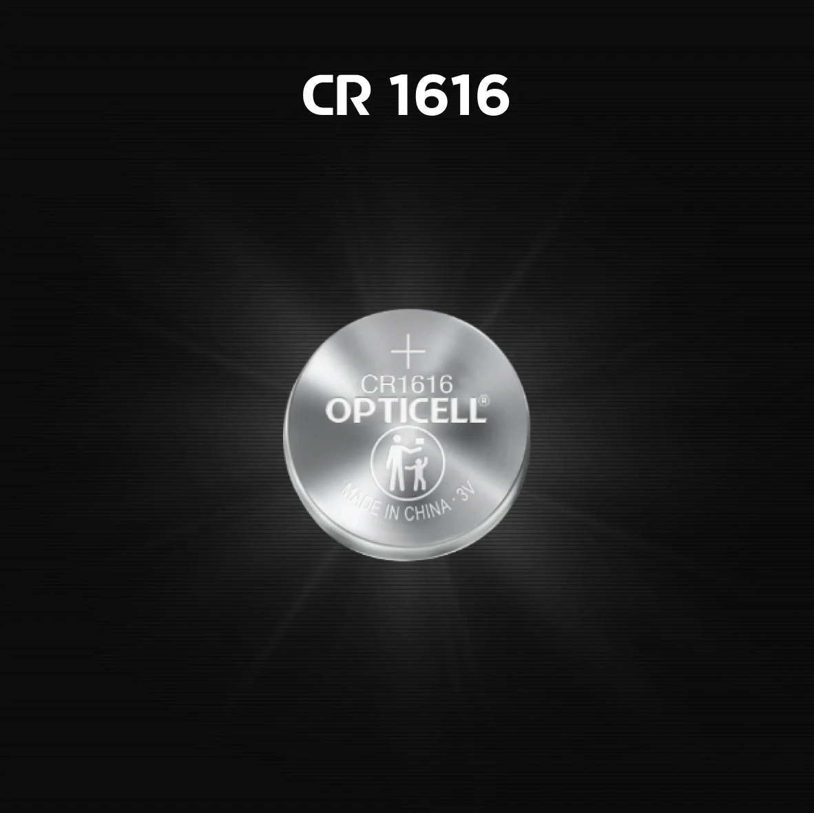Батарейка OPTICELL 5060012, CR1616, литиевая