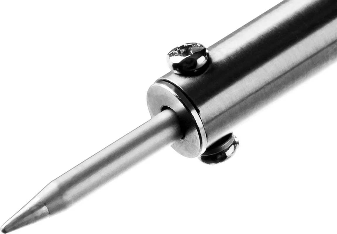 STAYER MAXTerm, 25 Вт, конус, электропаяльник с деревянной  рукояткой  (55310-25)