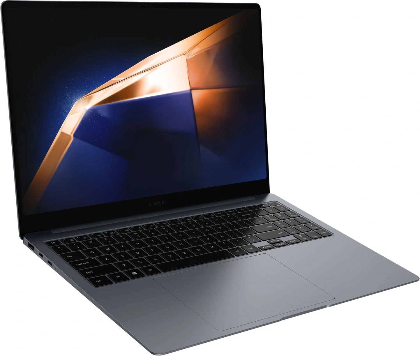 Ноутбук Samsung Galaxy Book 4 Pro NP960 - 16", 2880x1800, Intel Core Ultra 7 155U 1700MHz, LPDDR5X 16 ГБ, SSD 512 ГБ, Intel Arc, Bluetooth, Wi-Fi, FPR, серый, Windows 11 Home 64, NP960XGK-LG7IN