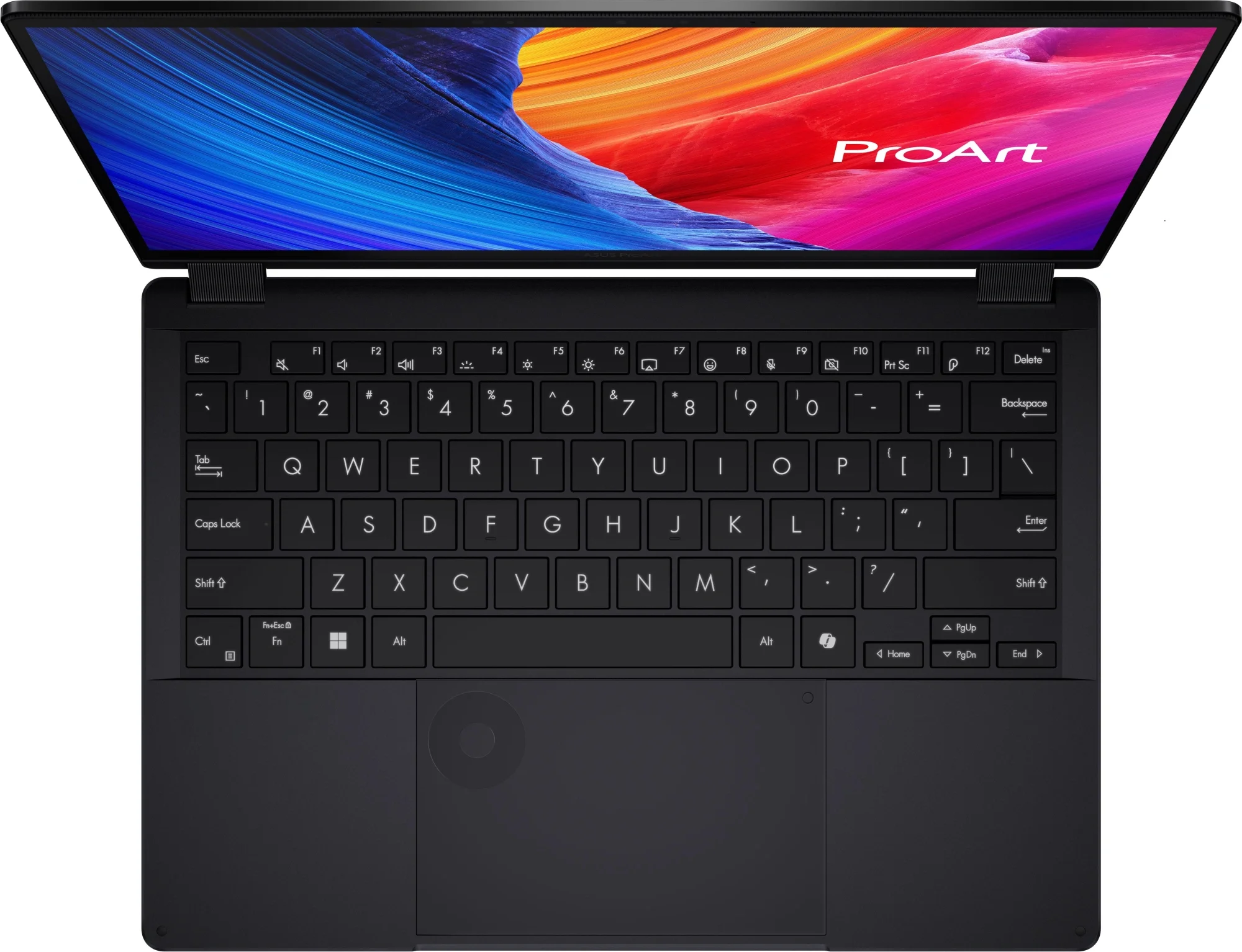 Ноутбук ASUS ProArt PX13 HN7306WV-LX014X 13.3"(2880x1800 OLED 16:10)/Touch/AMD Ryzen AI 9 HX 370(2Ghz)/32768Mb/1024SSDGb/noDVD/Ext:nVidia GeForce RTX4060(8192Mb)/Cam/BT/WiFi/73WHr/war 1y/1.38kg/Nano черный/Win11Pro + алюм корп; DialPad; стилус; USB-RJ45 кабель