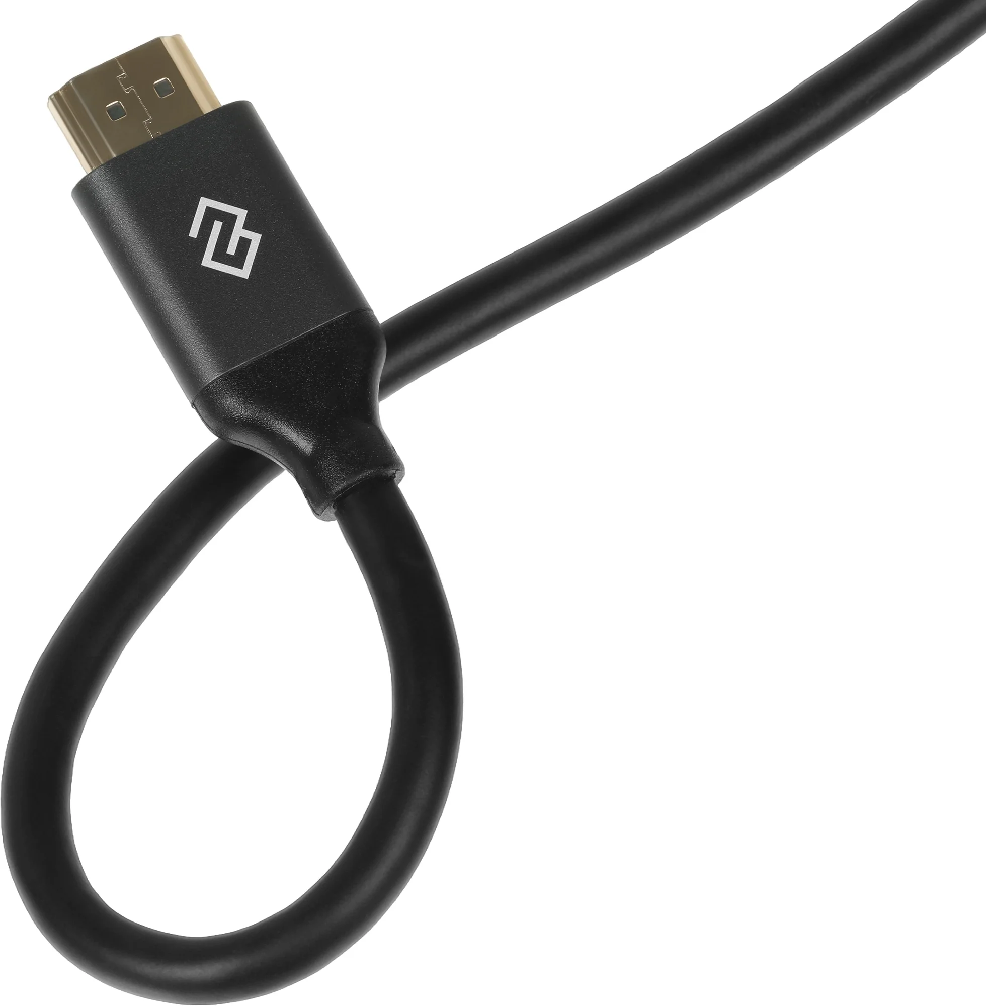 Кабель аудио-видео Digma HDMI (m)/HDMI (m) 2м. феррит.кольца позолоч.конт.  черный  (D-HDMI-V2.1-2M)