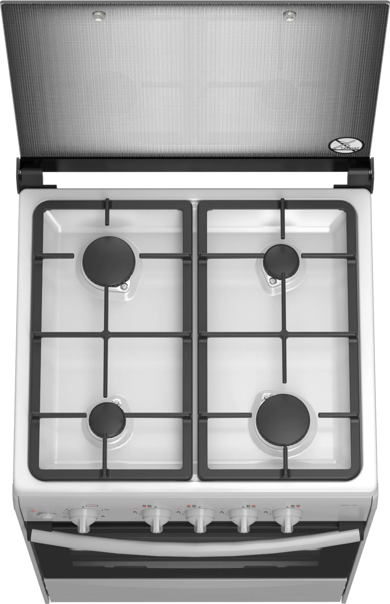 Плита газовая Darina 1B1 GM 441 018 W, 4 конфорки, духовка 50 л