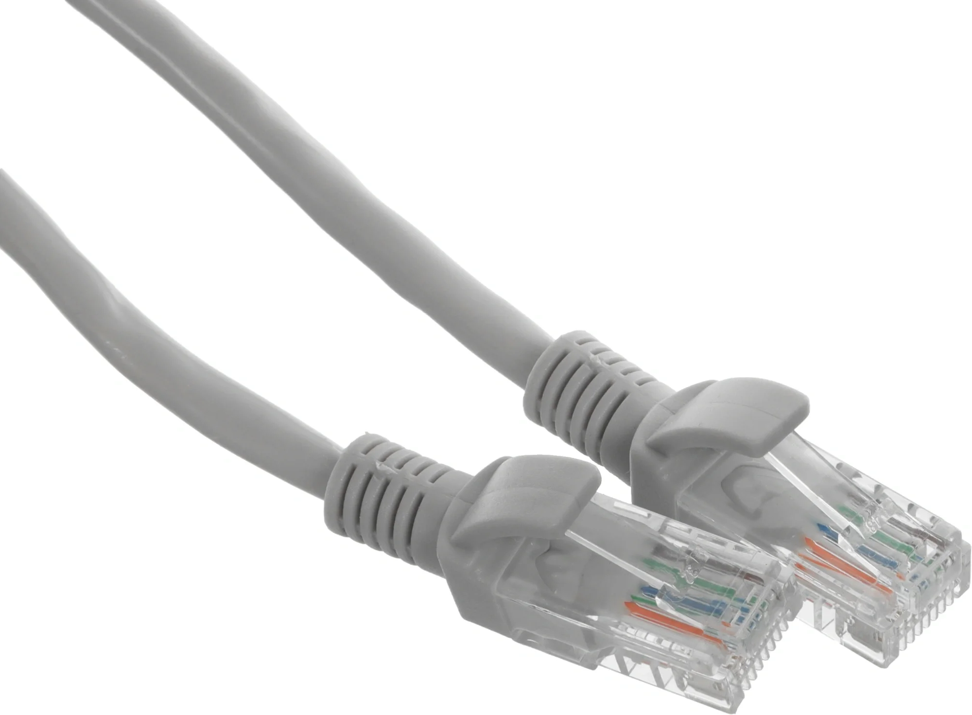 Rexant (18-1010) Шнур коммутационный, патч-корд, U/UTP RJ45-RJ45 CAT 5e, PVC, серый, 15м