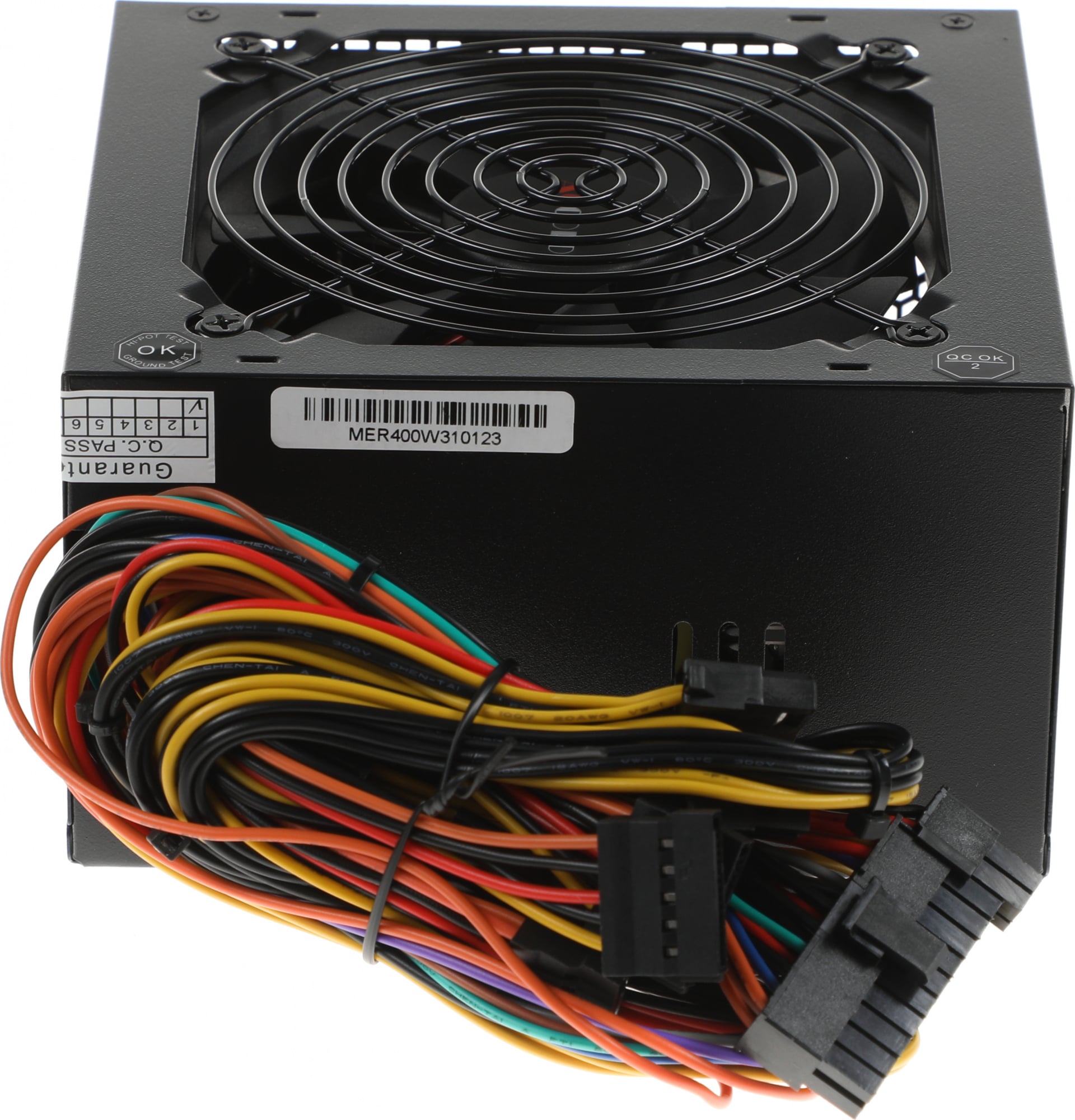 <036611> Блок питания .400W Accord ACC-400-12 (120mm, 20+8pin, 1*6pin, 4*Sata, 1*IDE, 1*FDD) [ACC-400-12]