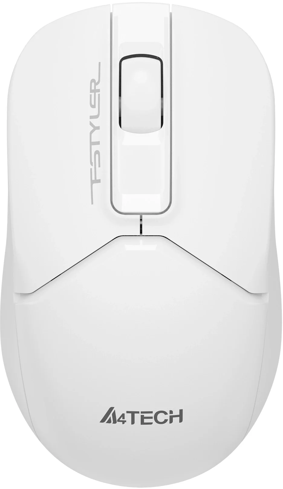 Мышь A4Tech Fstyler FG12 белый оптическая 1200dpi беспров. USB 3but (FG12 WHITE)