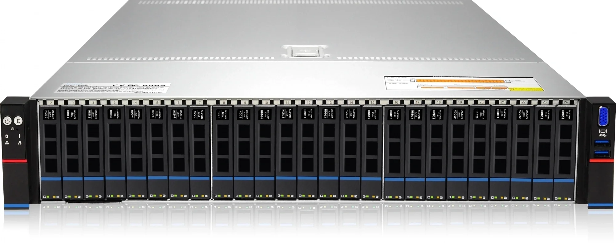 Сервер IRU Rock g2225p 2x6326 4x32Gb 9361-8I AST2500 1G 2P + 10G 4P SFP+ 2x1300W w/o OS (2135448)