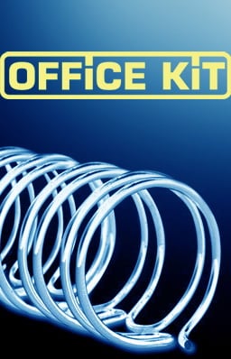 Пружина металлическая Office Kit OKPM916B, 14,3 мм, черный, 100 шт.