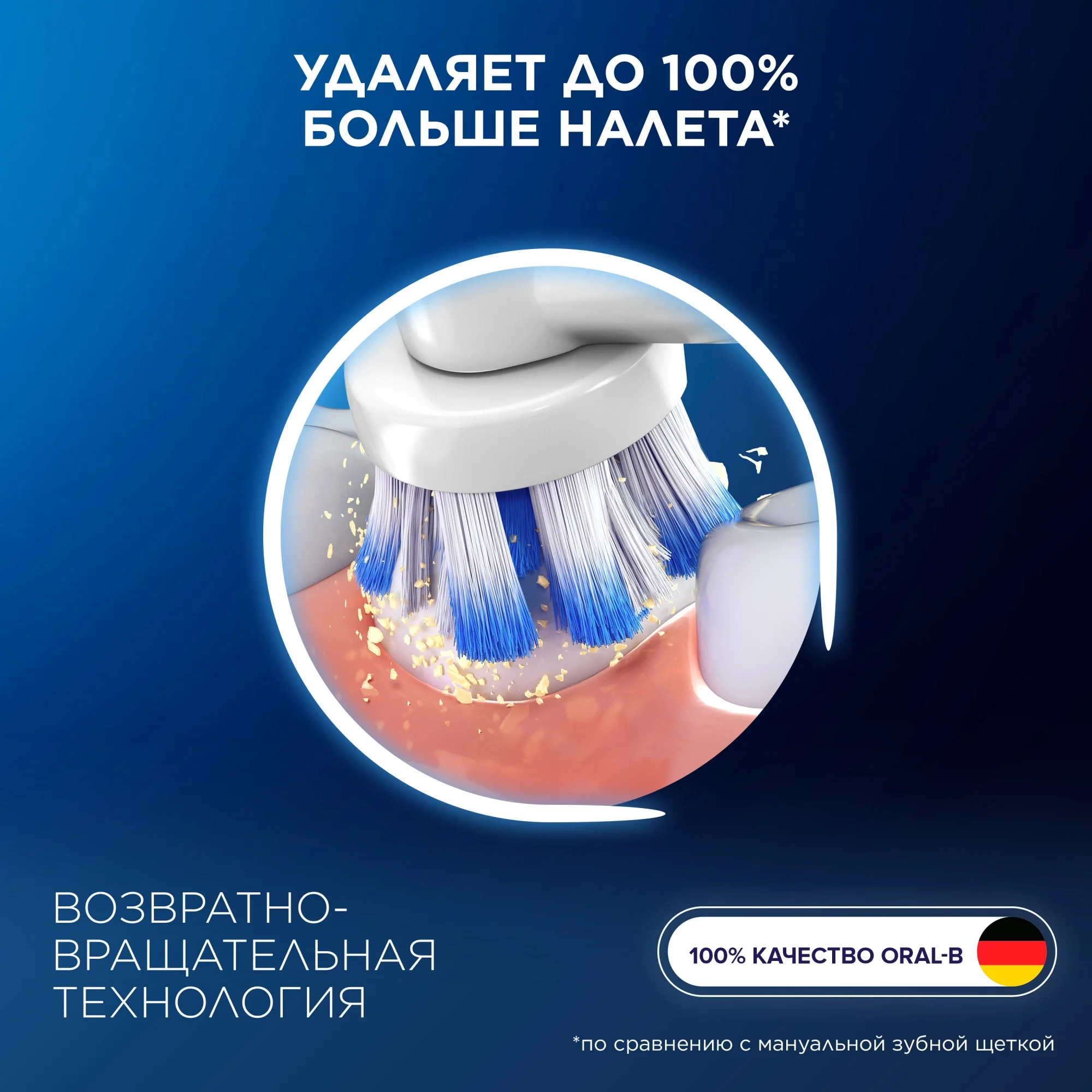 Насадка для зубных щеток Oral-B Sensitive Clean (упак.:4шт)