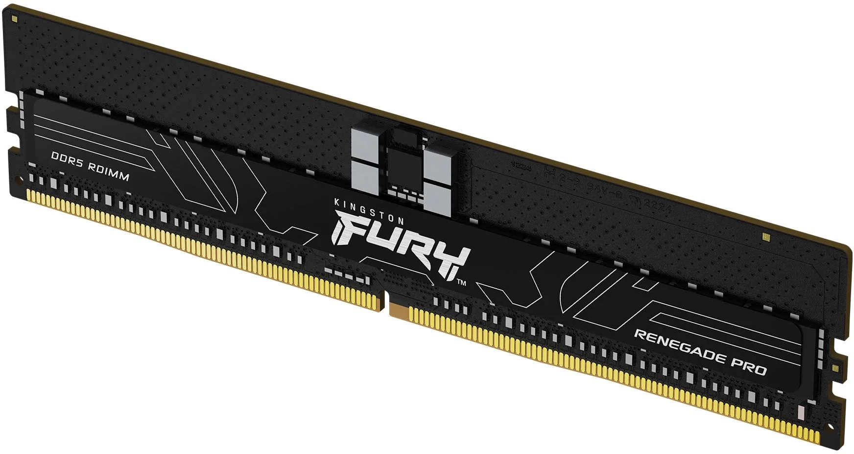 Модуль памяти Kingston 16GB DDR5 5600 FURY Renegade Pro RDIMM Black XMP ECC Registered DIMM (Single Module) 1RX8 36-38-38 1.25V 288-pin 16Gbit