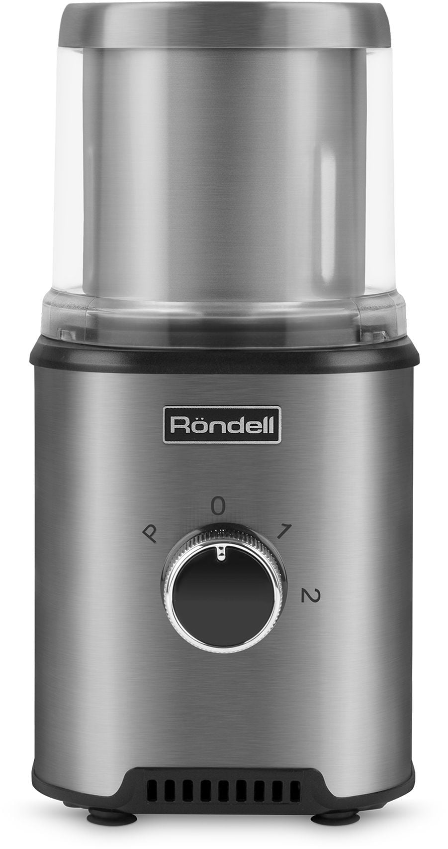 Кофемолка Rondell RDE-1150 350Вт сист.помол.:ротац.нож  вместим.:110гр  серебристый