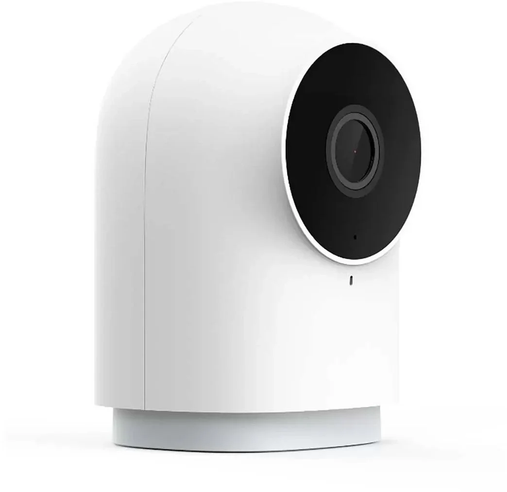 Камера видеонаблюдения IP Aqara CH-C01, 1920x1080, 4мм, микрофон, динамик, ИК 20м, 2Мп, 1/2.9" CMOS, внутренняя, купольная, Wi-Fi, белый