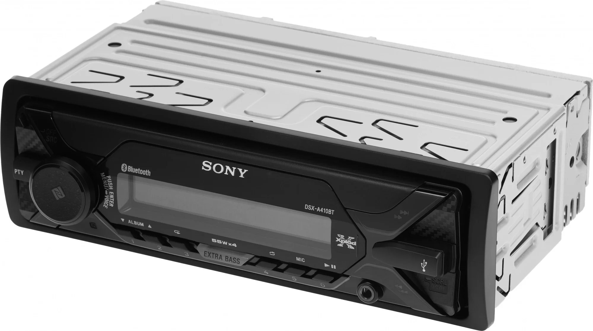 Автомагнитола Sony DSX-A410BT, 1 DIN, Bluetooth, USB, AUX