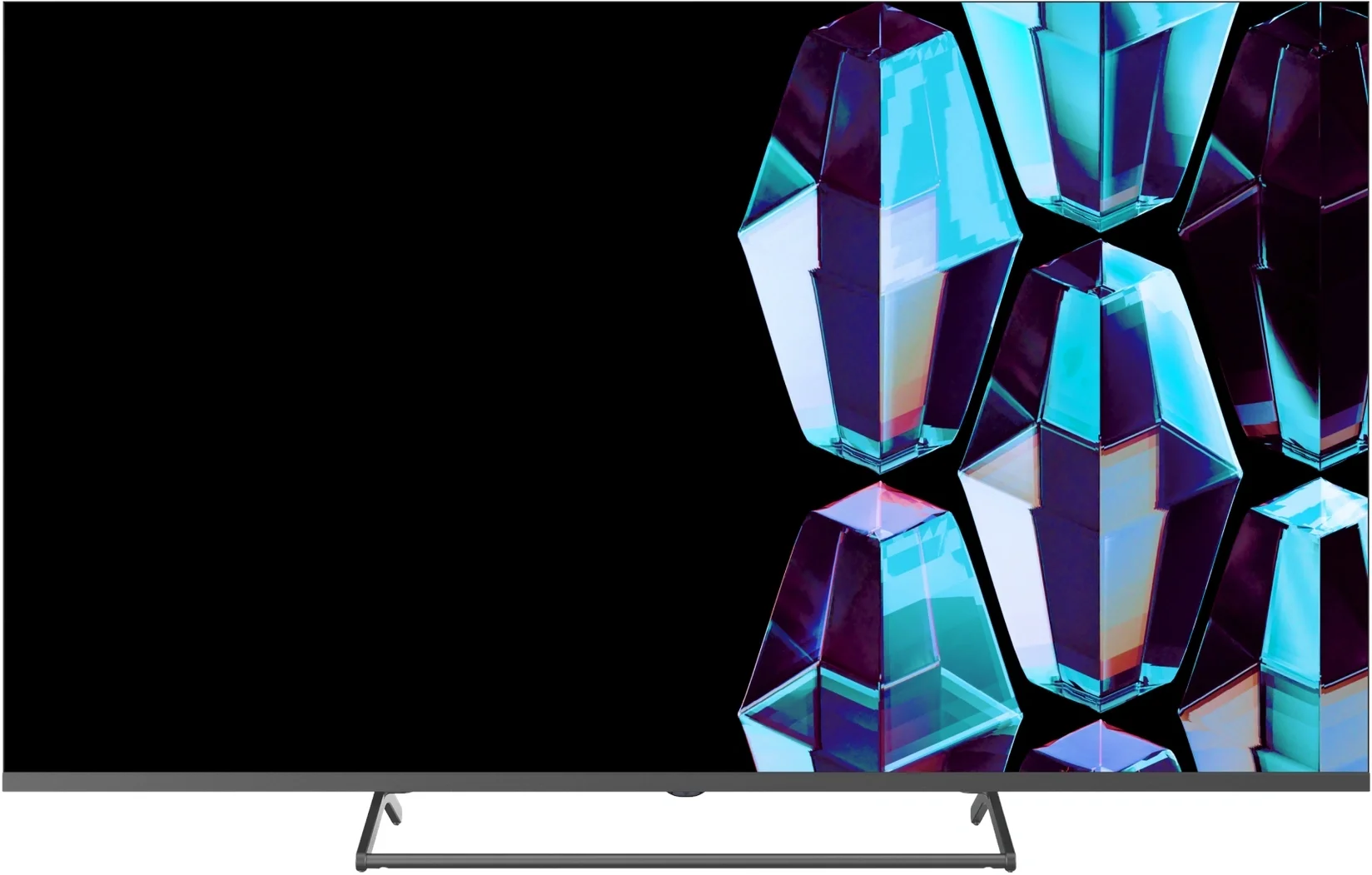 Телевизор QLED Sber 50" SDX-50UQ5231 Салют ТВ Frameless темно-серый 4K Ultra HD 60Hz DVB-T DVB-T2 DVB-C DVB-S DVB-S2 USB WiFi Smart TV