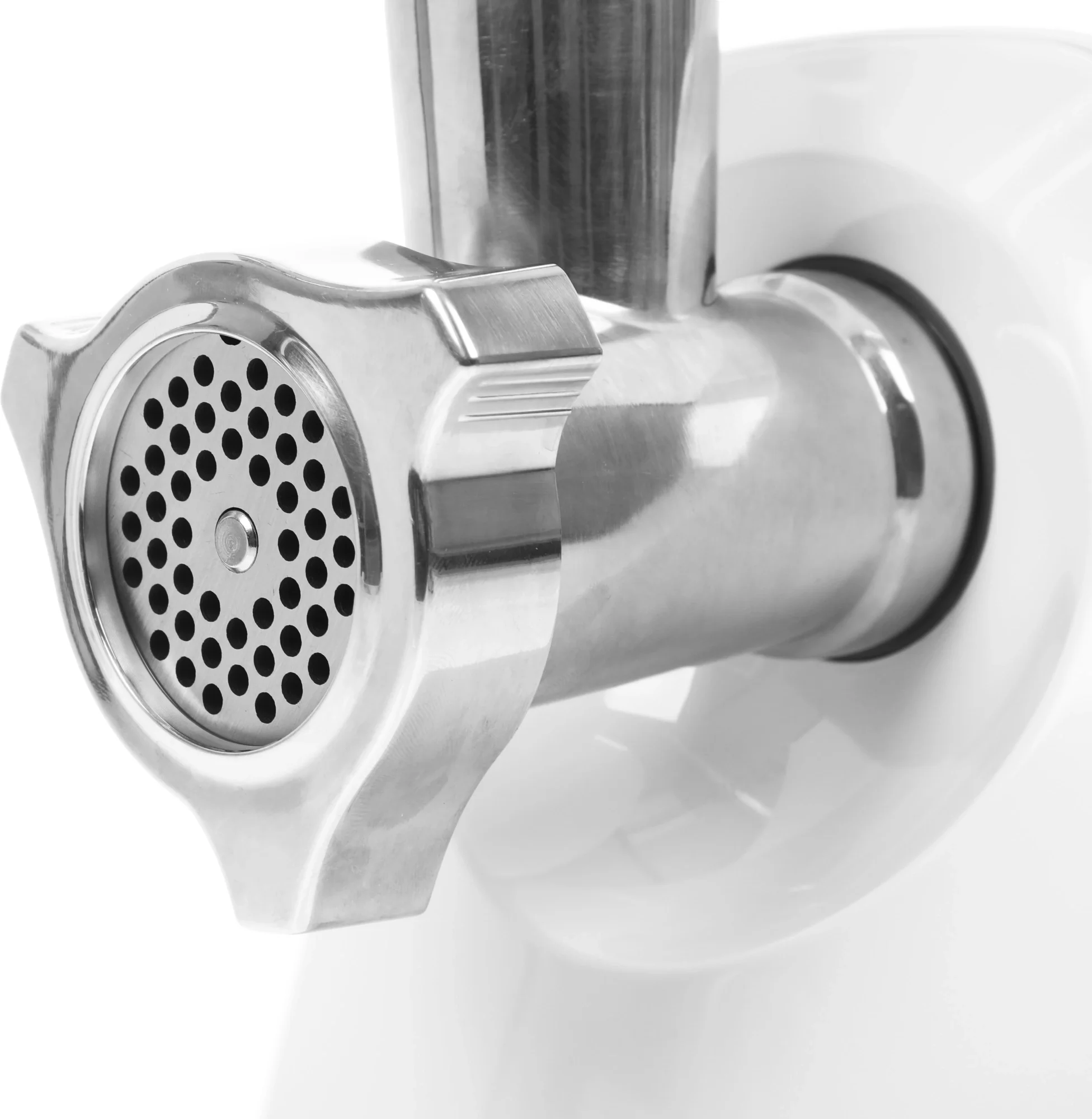 Мясорубка электрическая Bosch MFW2515W белый, 1500 Вт, 1.7 кг/мин, защита от перегрузки, насадки - 4