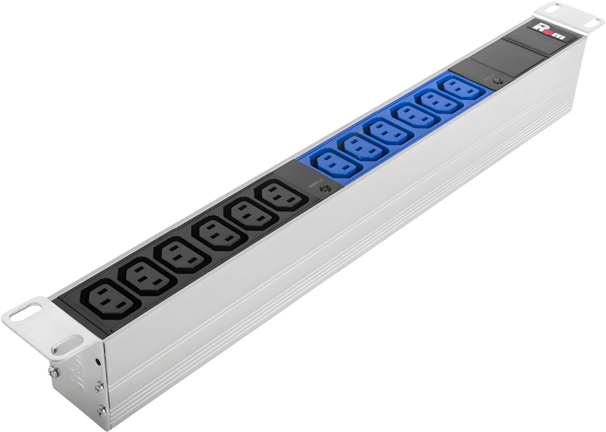 PDU Rem R-32-12C13-I-440-K, 32А, 12×C13, алюминий, 1U