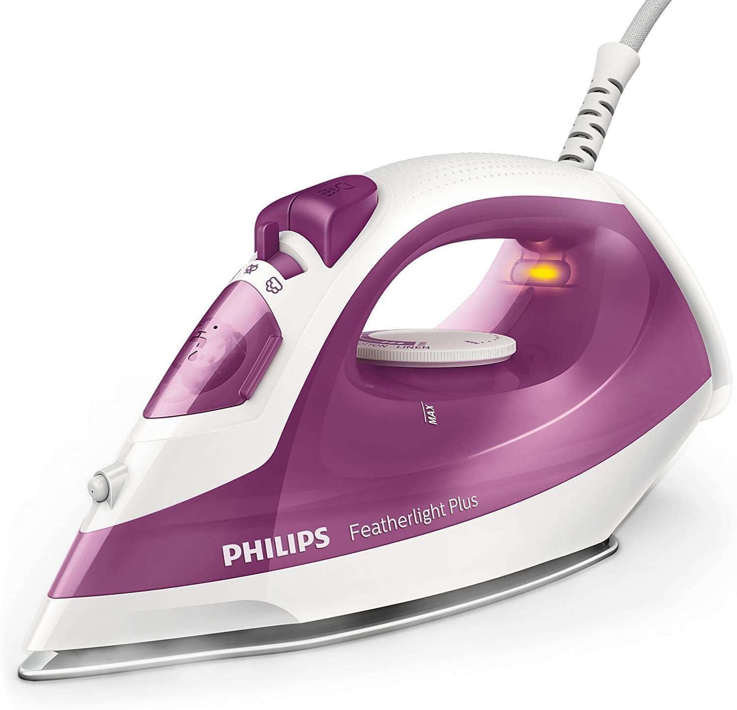 Утюг Philips Featherlight Plus GC1426/30, фиолетовый/белый (GC1426/30)