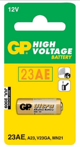 Батарейка GP 23AF, A23/V23GA, 12V