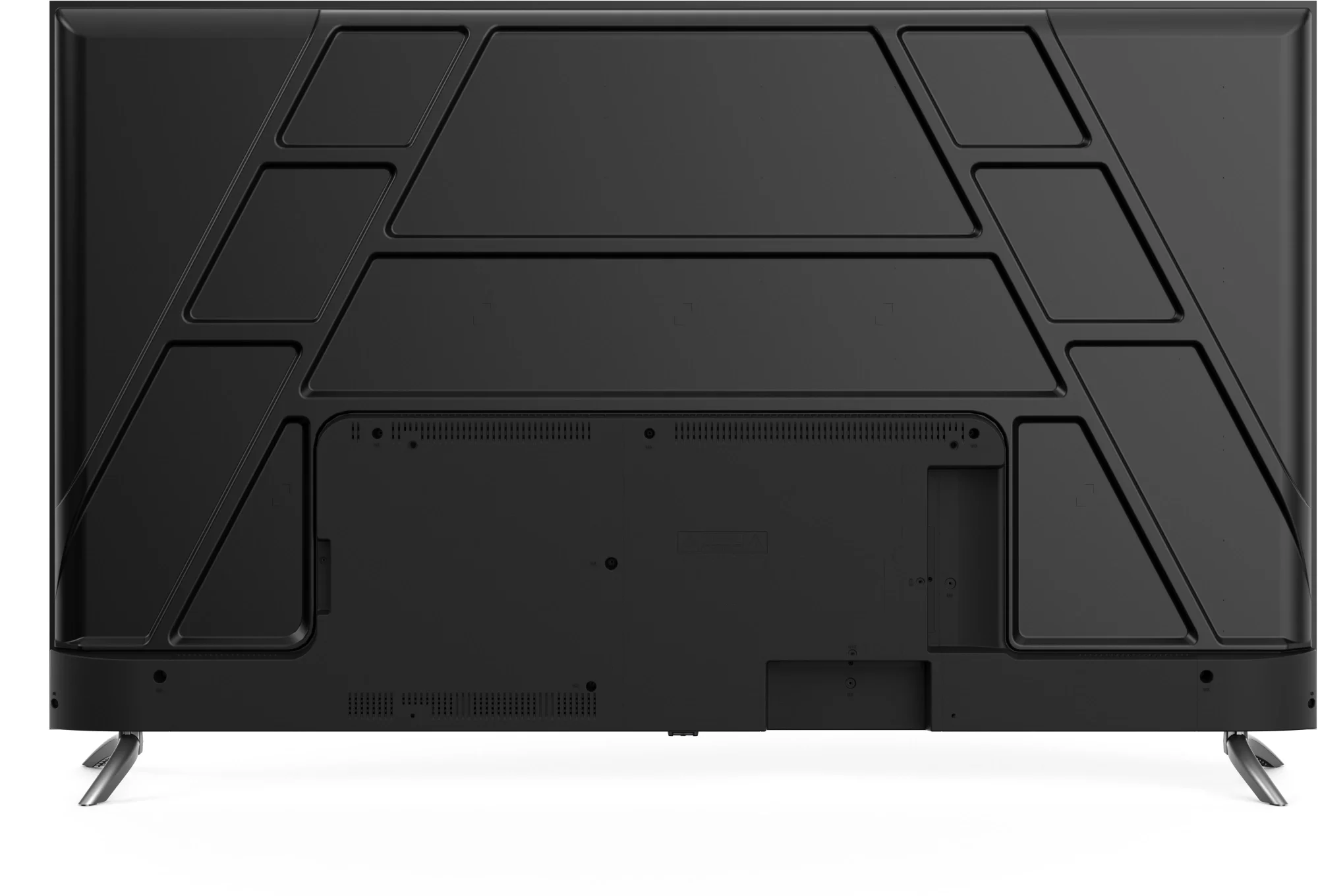 Телевизор LED Digma 65" DM-LED65UBB41 Android TV Frameless Metal темно-серебристый/серебристый 4K Ultra HD 60Hz DVB-T DVB-T2 DVB-C DVB-S DVB-S2 USB WiFi Smart TV