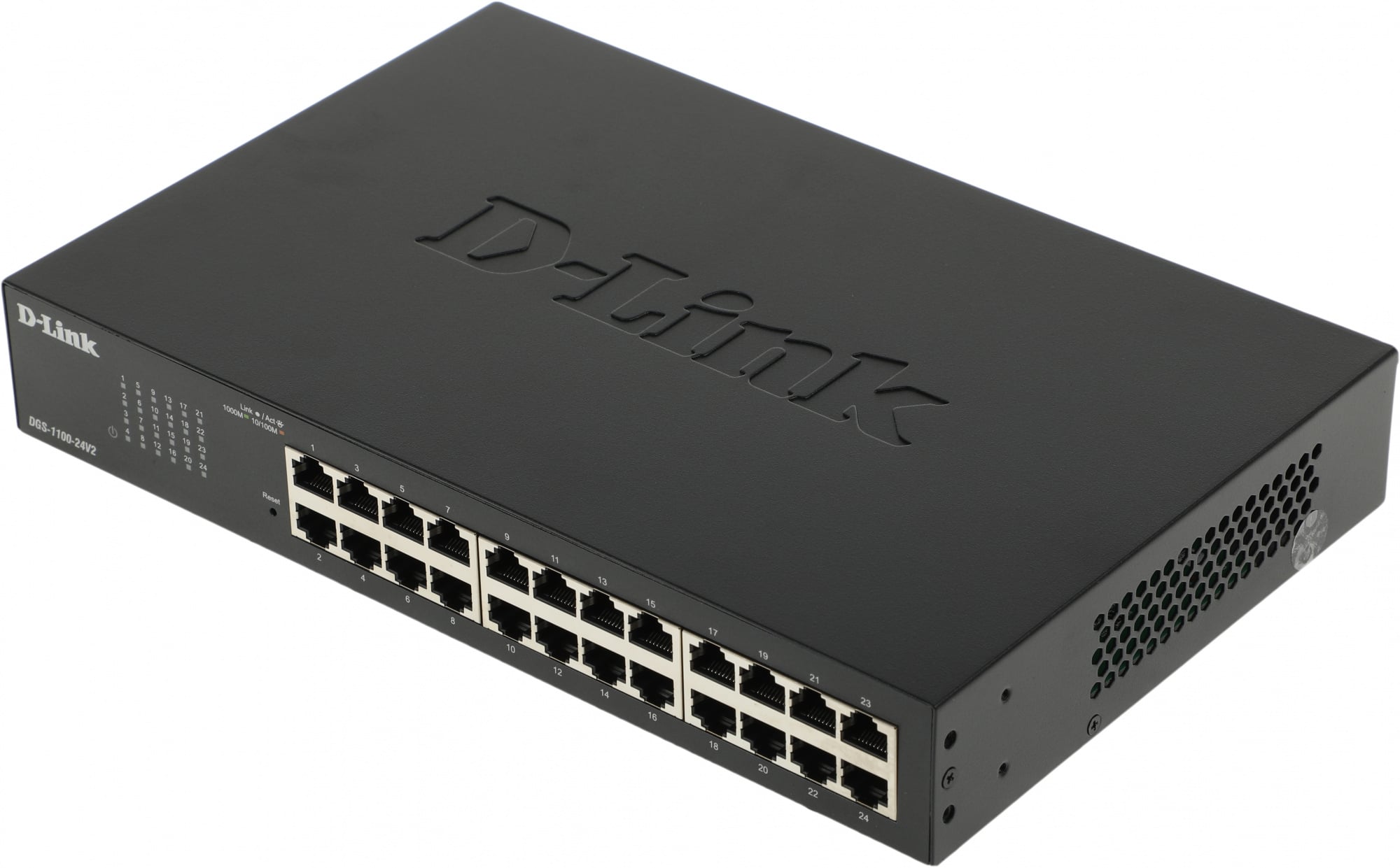 Коммутатор D-Link DGS-1100-24V2/A2A, L2, 24×1GbE