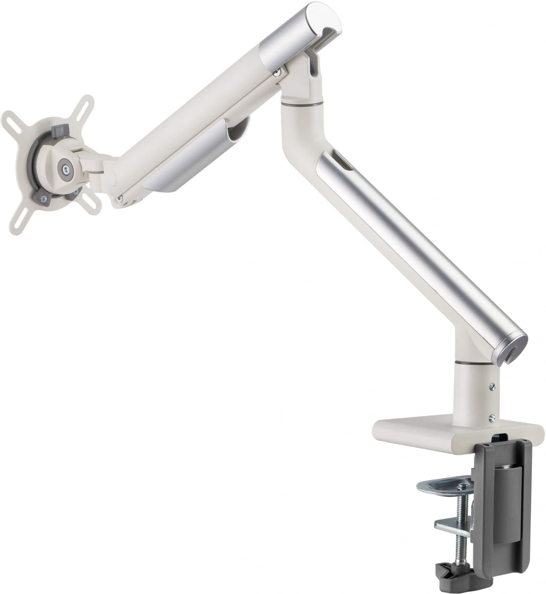 <114255> Крепление для монитора Ultramounts UM713W белый 17"-32" макс.9кг крепление к столешнице поворот и наклон [UM713W]