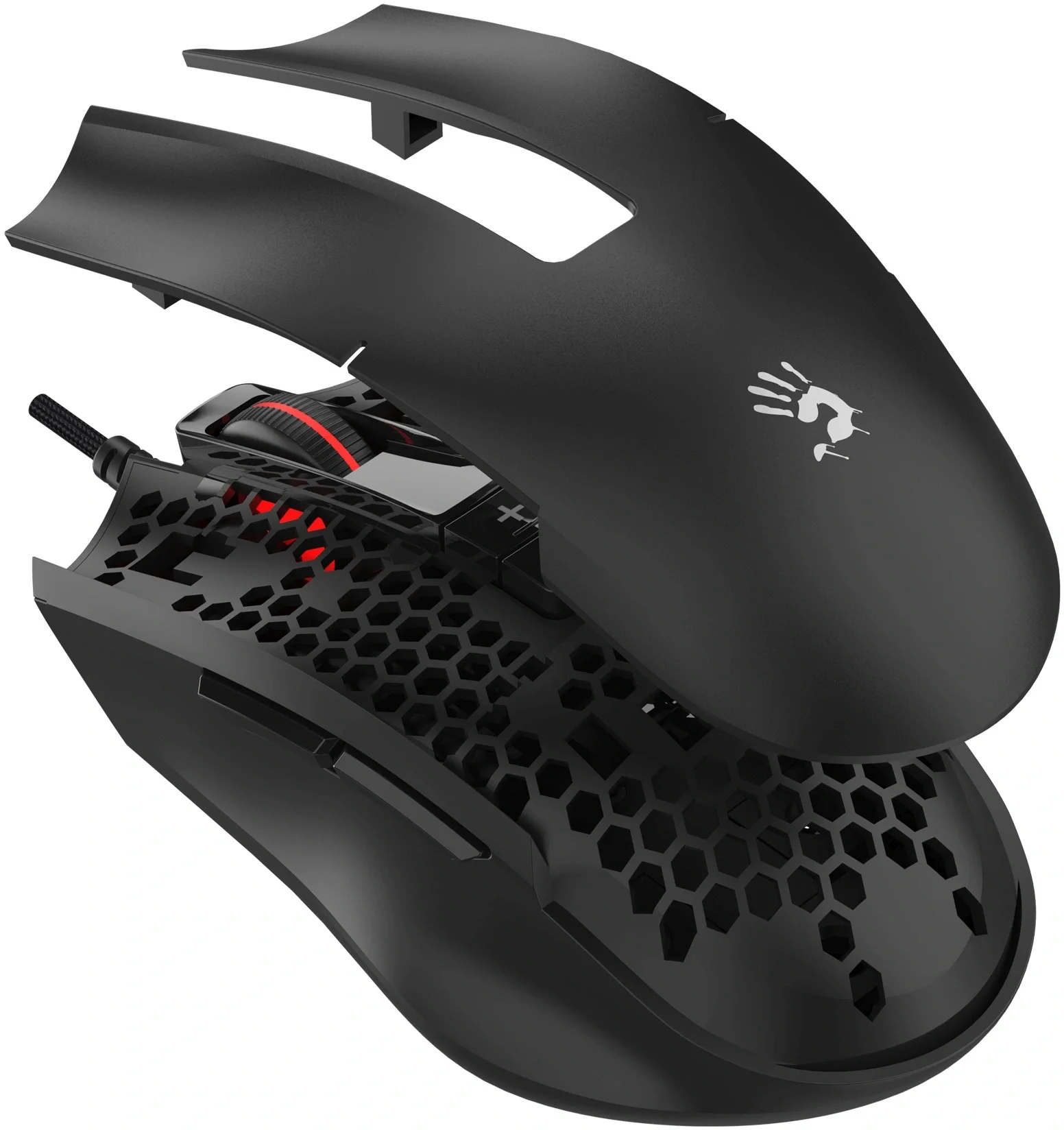 Мышь A4Tech Bloody ES8 черный оптическая 6000dpi USB 7but (ES8 STONE BLACK)