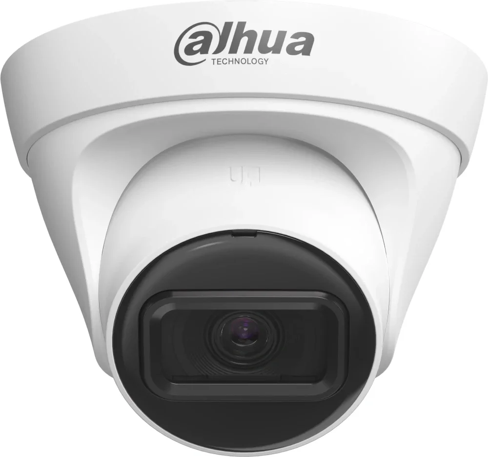 DAHUA DH-IPC-HDW1431T1P-A-0360B-S6 Уличная купольная IP-видеокамера с ИК 30м 4Мп; 1/2.9” CMOS; объектив 3.6мм; видеоаналитика IP67 металл, пластик