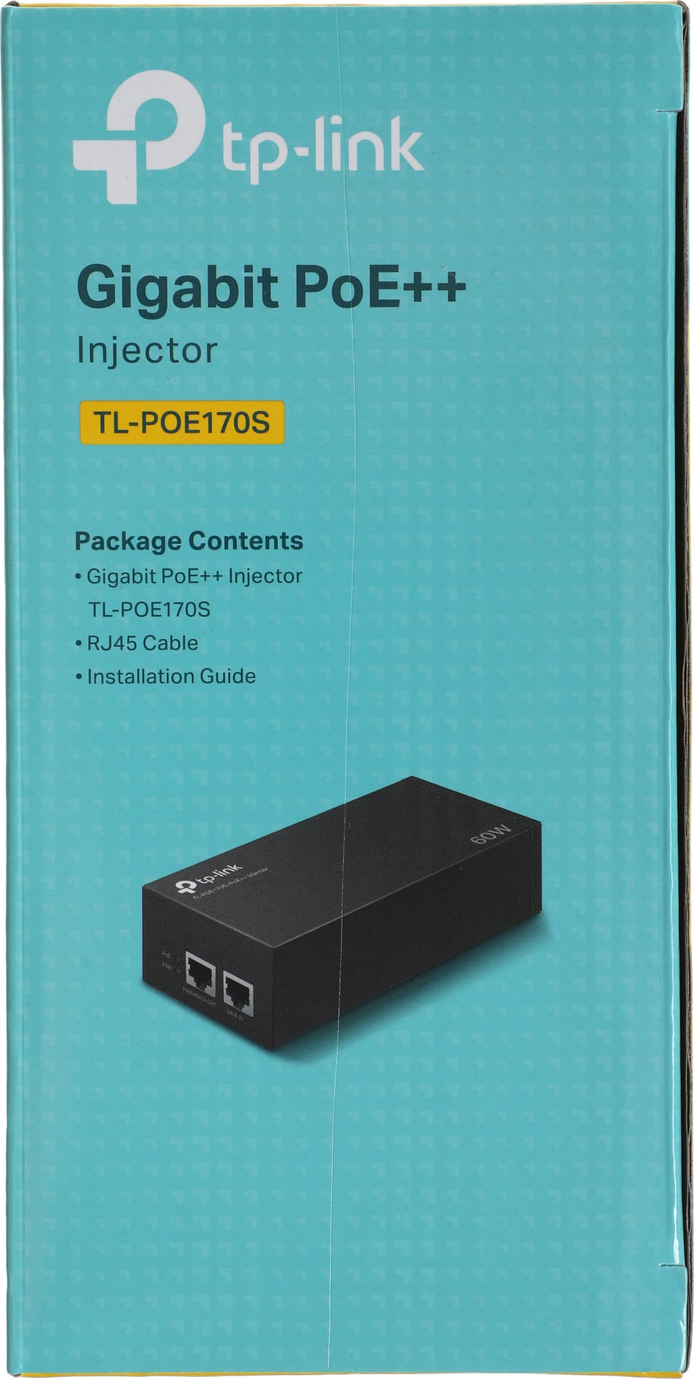 Инжектор PoE TP-Link POE170S 10/100/1000BASE-T 100-240В(АС)